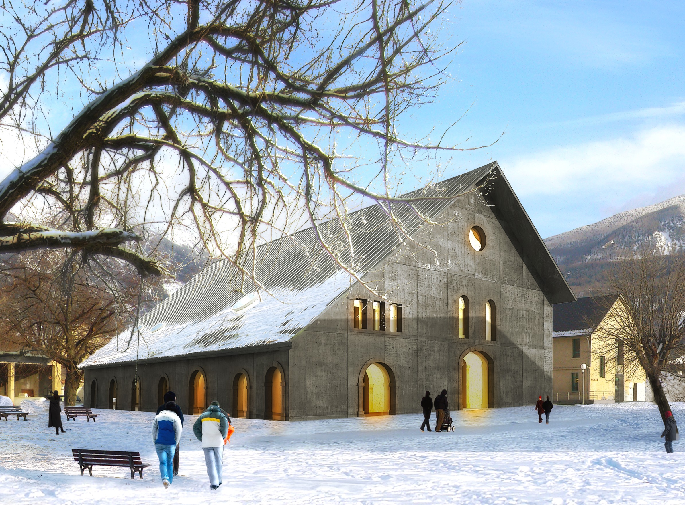 Double Face 03 - Friches + Culturel - Caractère Spécial - Matthieu poitevin Architecture