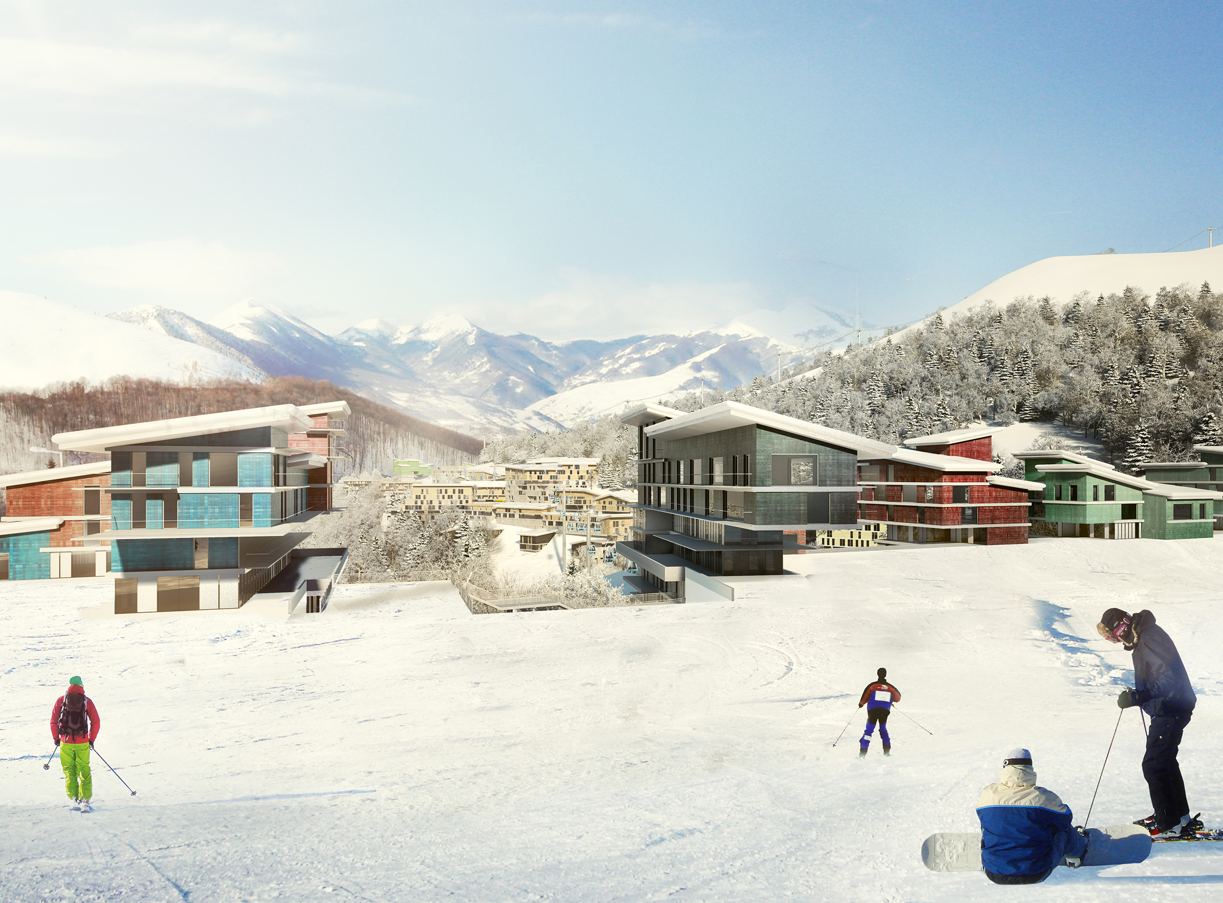 Brezovica - 03 - Équipements + Bureau - Caractère Spécial - Matthieu Poitevin Architecture