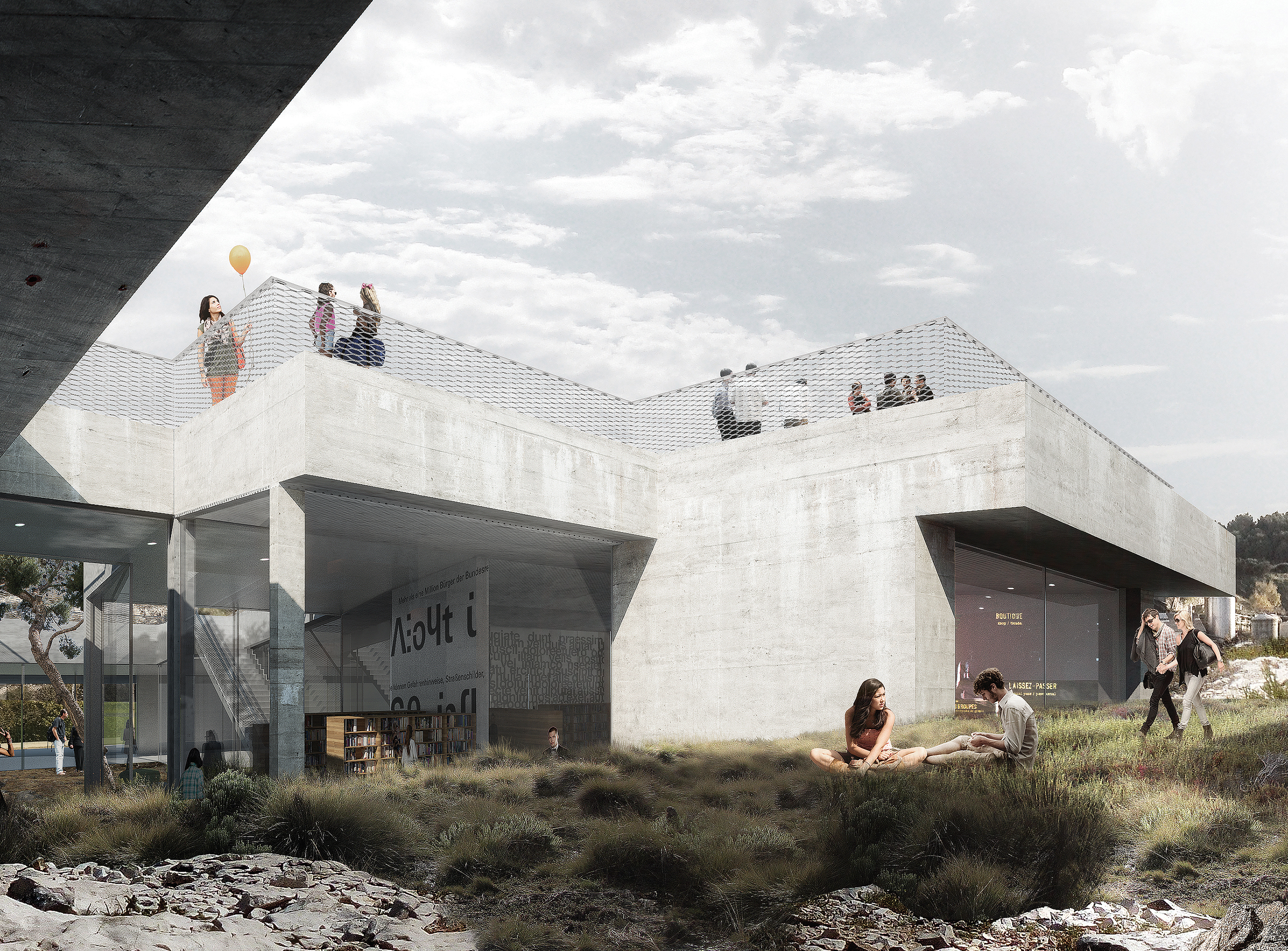 Médiathèque de septèmes - 01 - Équipements Bureau - Caractère Spécial - Matthieu Poitevin Architecture