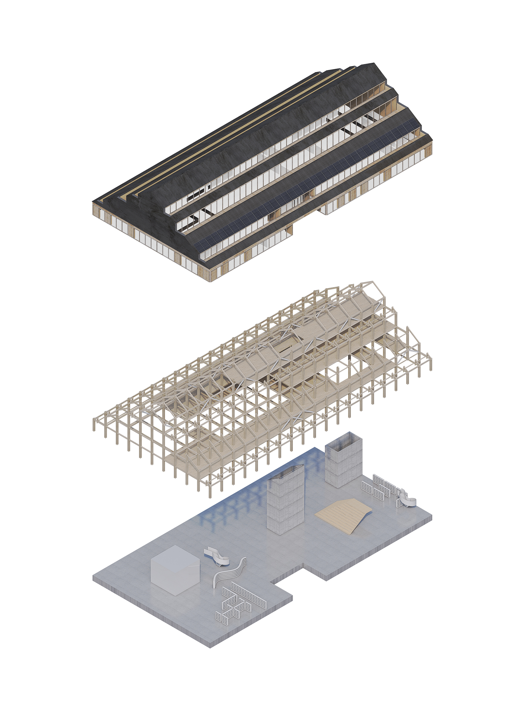 Le Palace - 03 - Équipements + Bureau - Caractère Spécial -Matthieu Poitevin Architecture