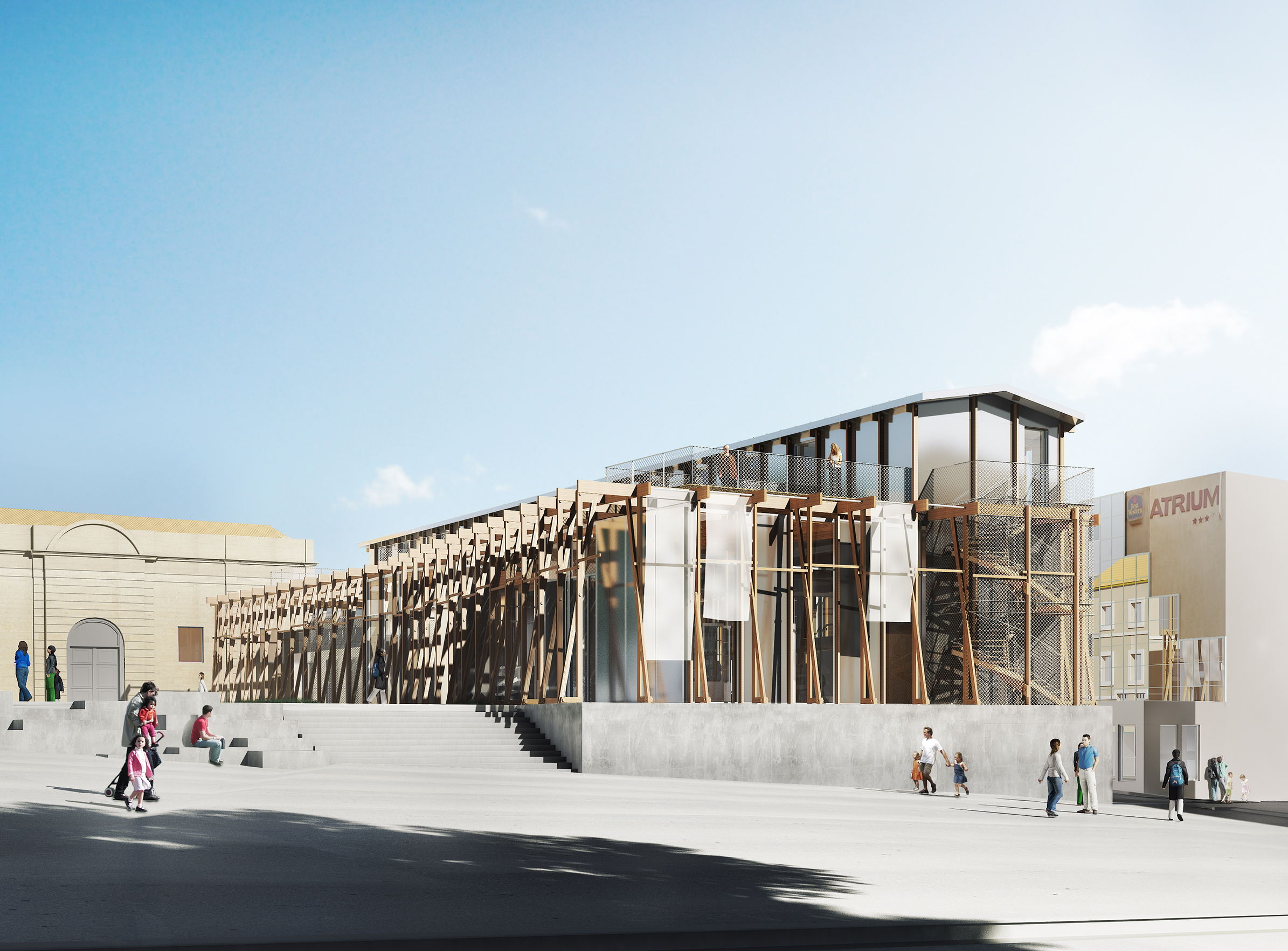 Office du tourisme Arles - 02 - Équipements Bureau - Caractère Spécial - Matthieu Poitevin Architecture