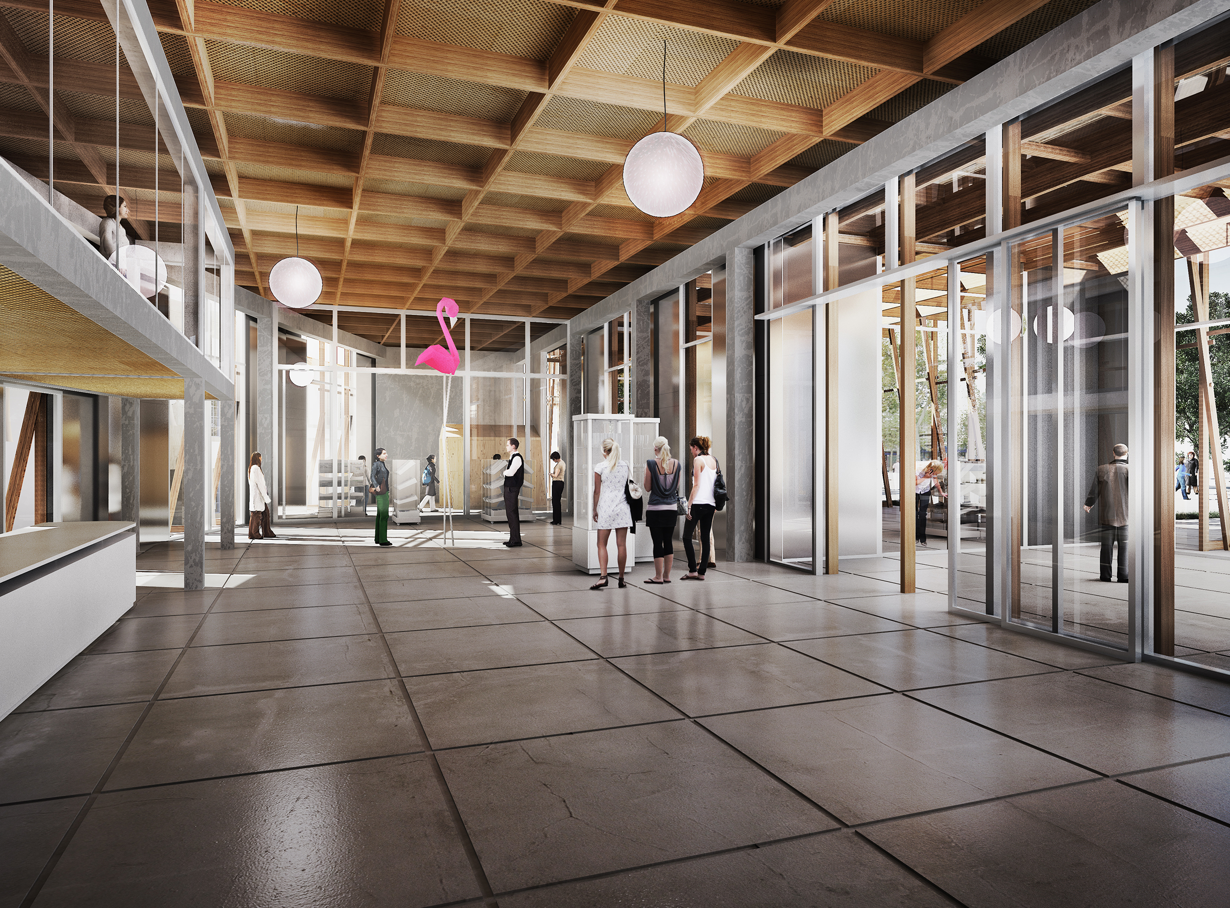 Office du tourisme Arles - 03 - Équipements Bureau - Caractère Spécial - Matthieu Poitevin Architecture