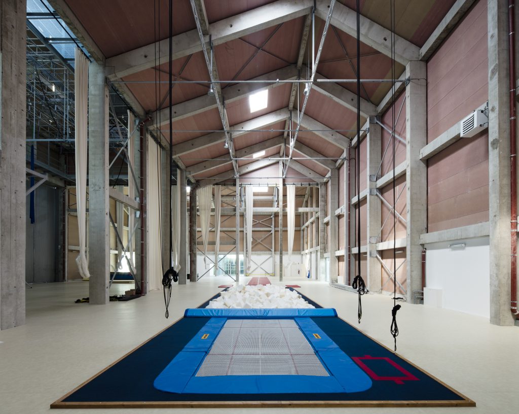 Salle d'entrainement du Cnac pour la élèves- Caractère spécial - Matthieu Poitevin