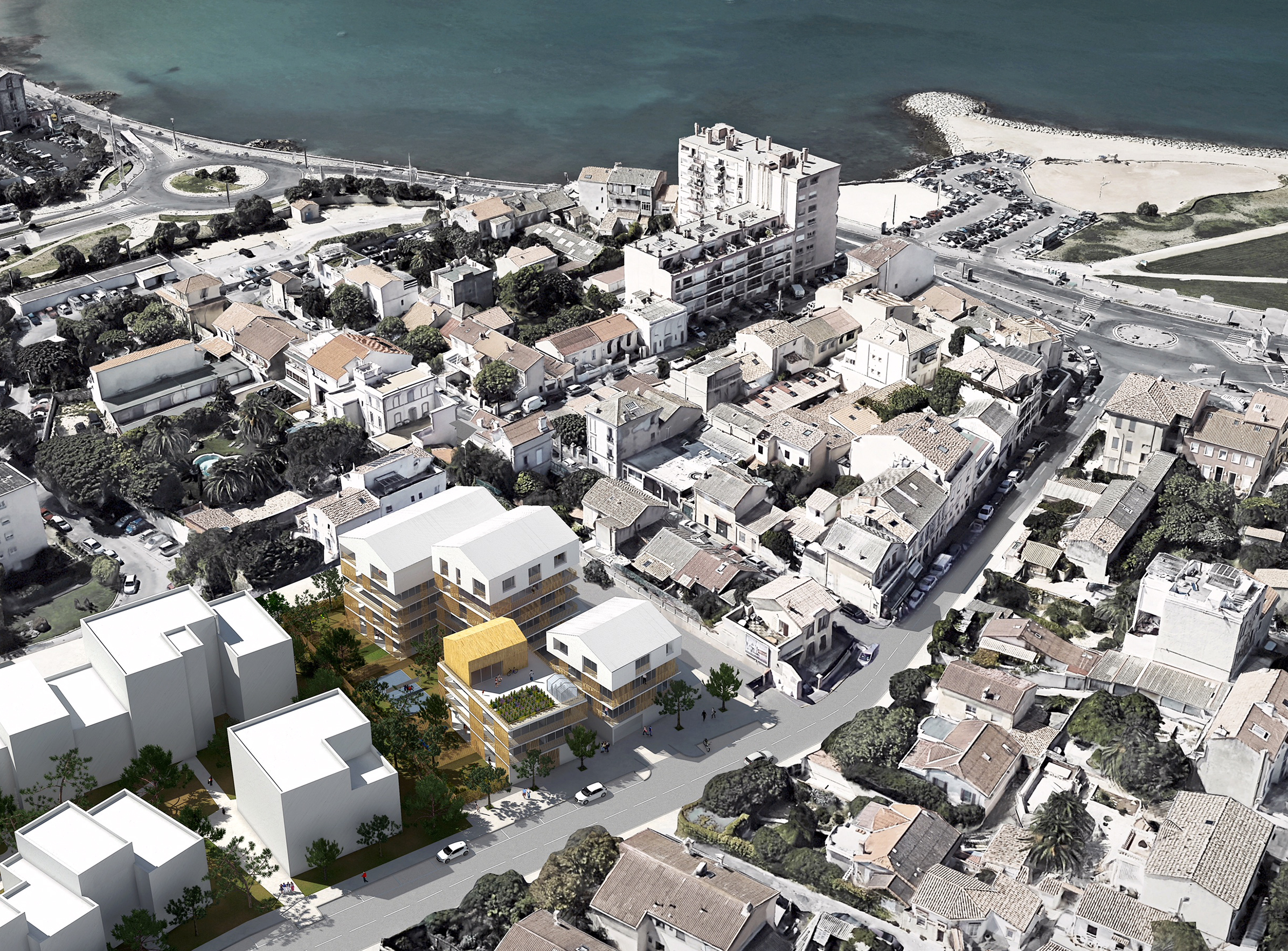 Les Grandes Maisons - 01 - Logements - Caractère Spécial - Matthieu Poitevin Architecture