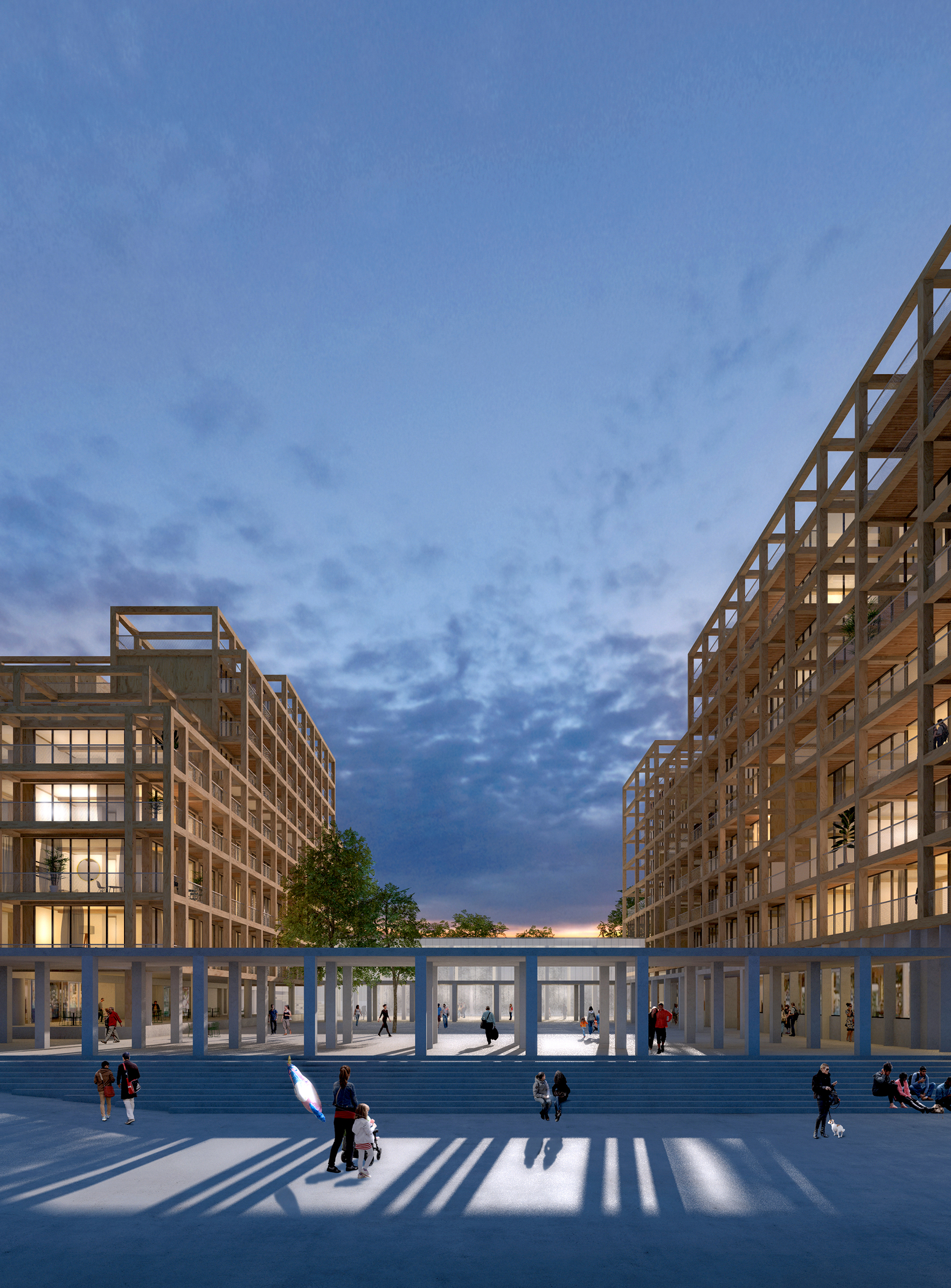 Résidence du Parc 04 - Logements - Caractère Spécial - Matthieu Poitevin Architecture