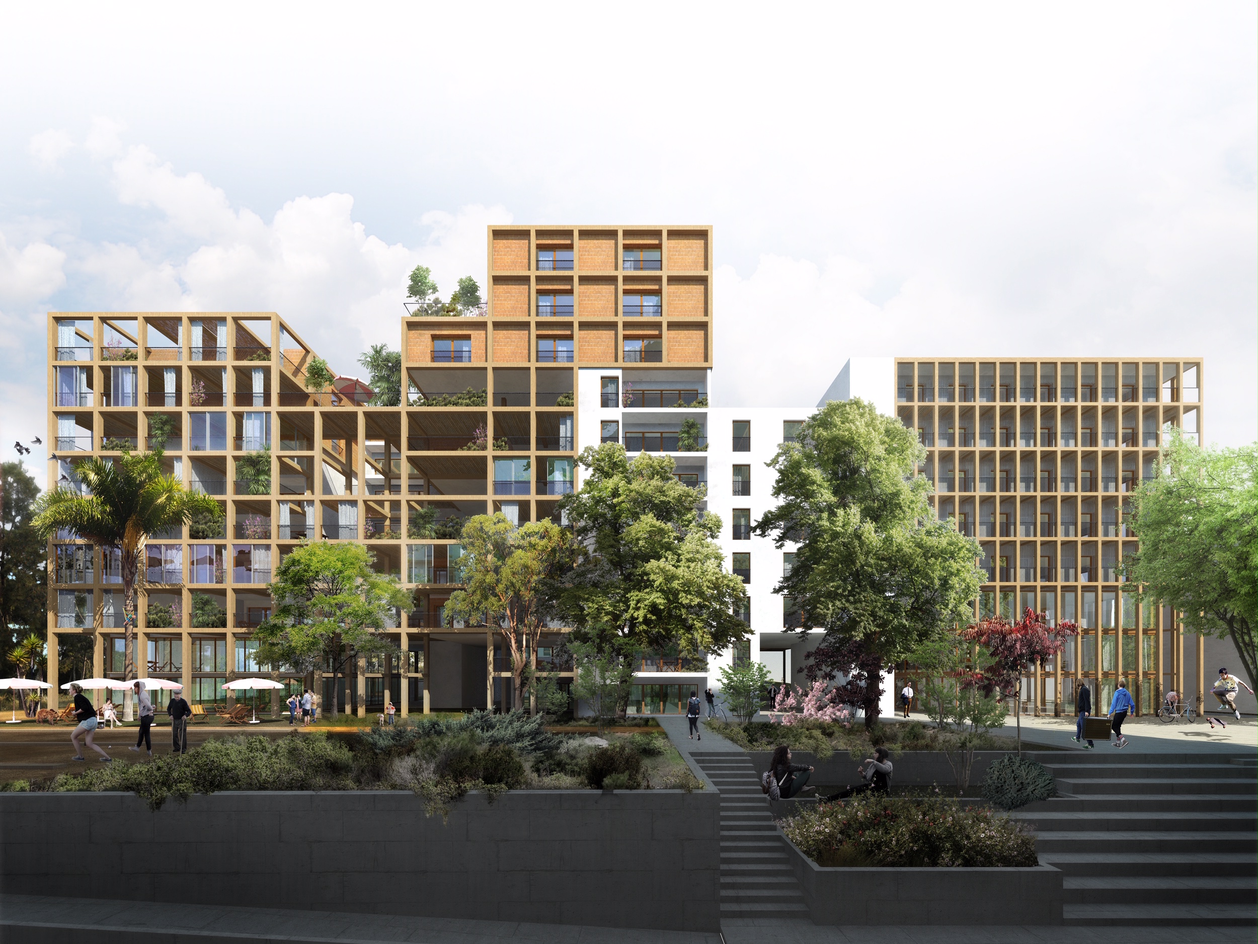 Eugène Pottier - Parvis - Caractère Spécial - Matthieu Poitevin Architecture