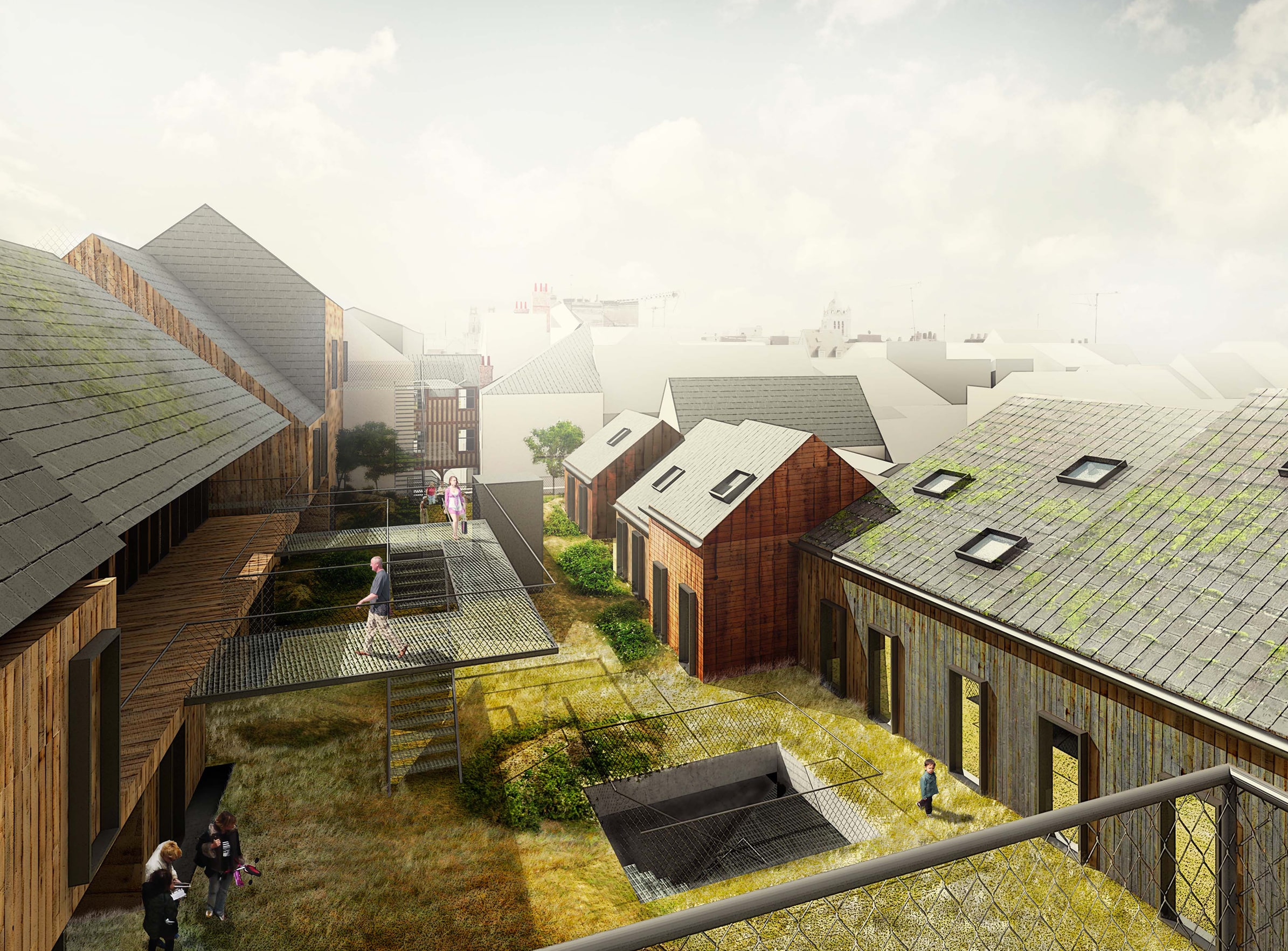 Nouvel Orléans - Caractère Spécial - équipements et Bureaux -  Matthieu Poitevin Architecture