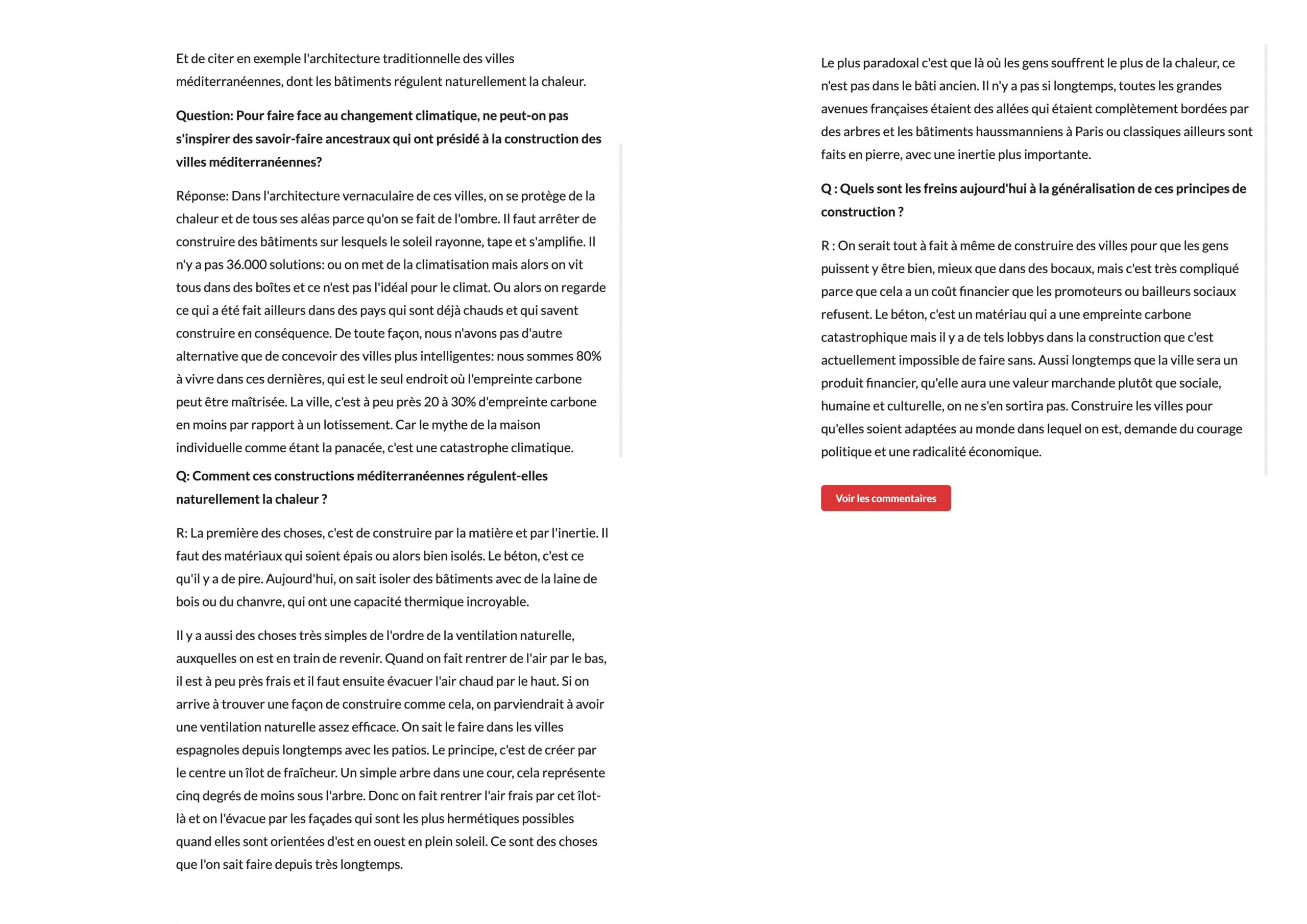 LA DEPECHE_27.08.23_Patios plutôt que clim: la ville de demain serait-elle méditerranéenne?