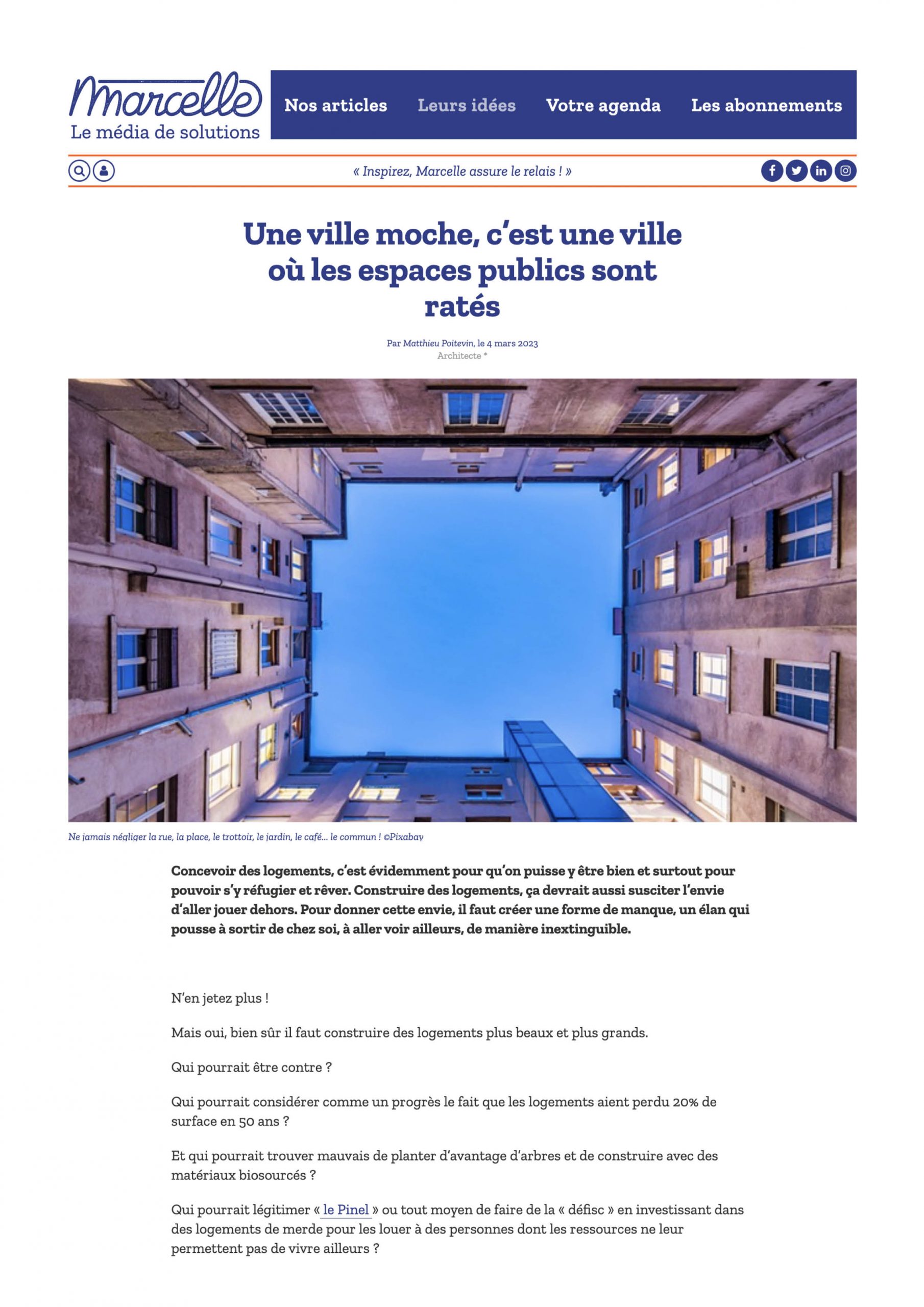 MARCELLE_04.03.23_Une ville moche, c’est une ville où les espaces publics sont ratés