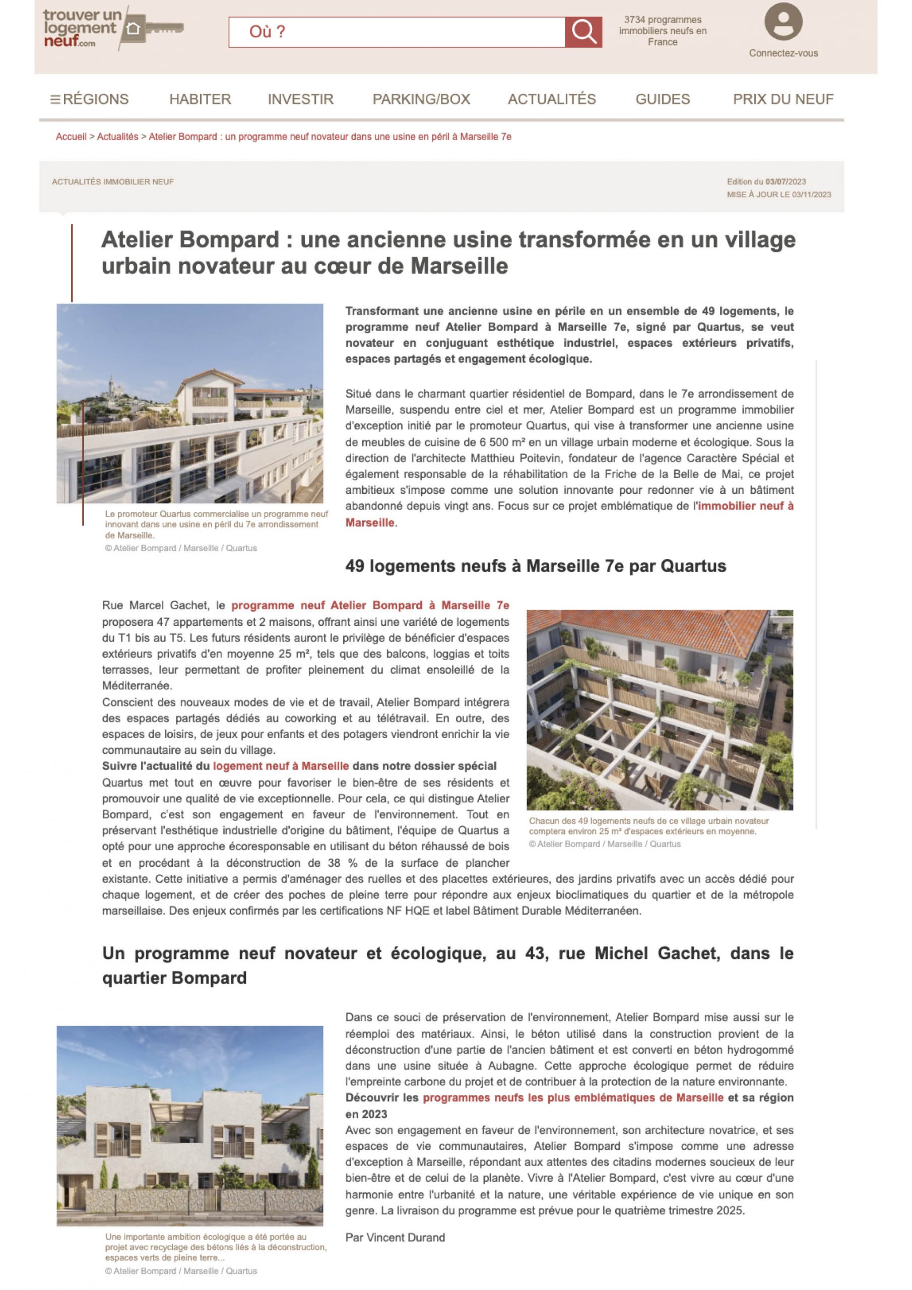 TROUVER UN LOGEMENT NEUF_03.07.23_Atelier Bompard : une ancienne usine transformée en un village urbain novateur au cœur de Marseille