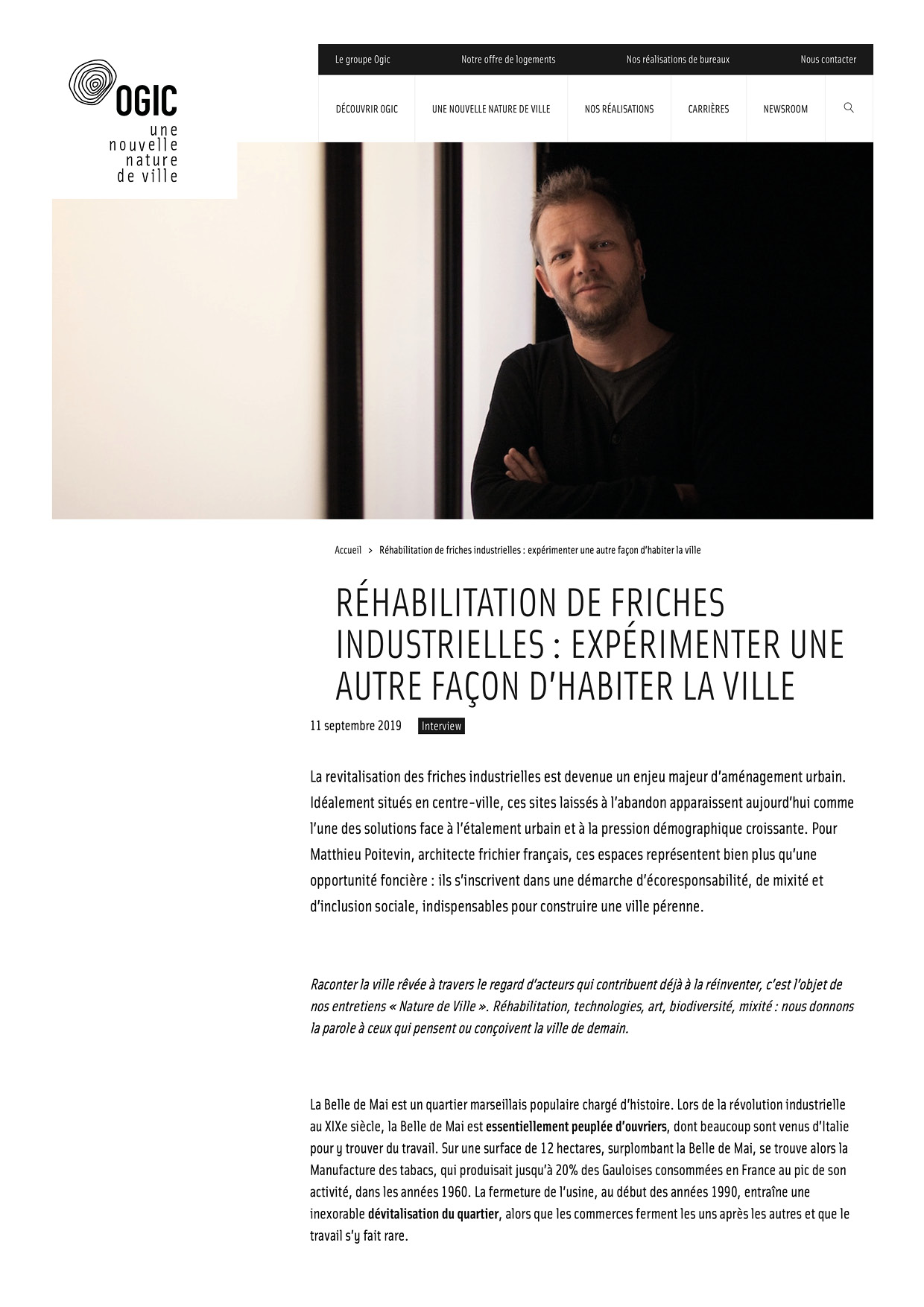 OGIC_11.09.19_Réhabilitation de friches industrielles : expérimenter une autre façon d’habiter la ville