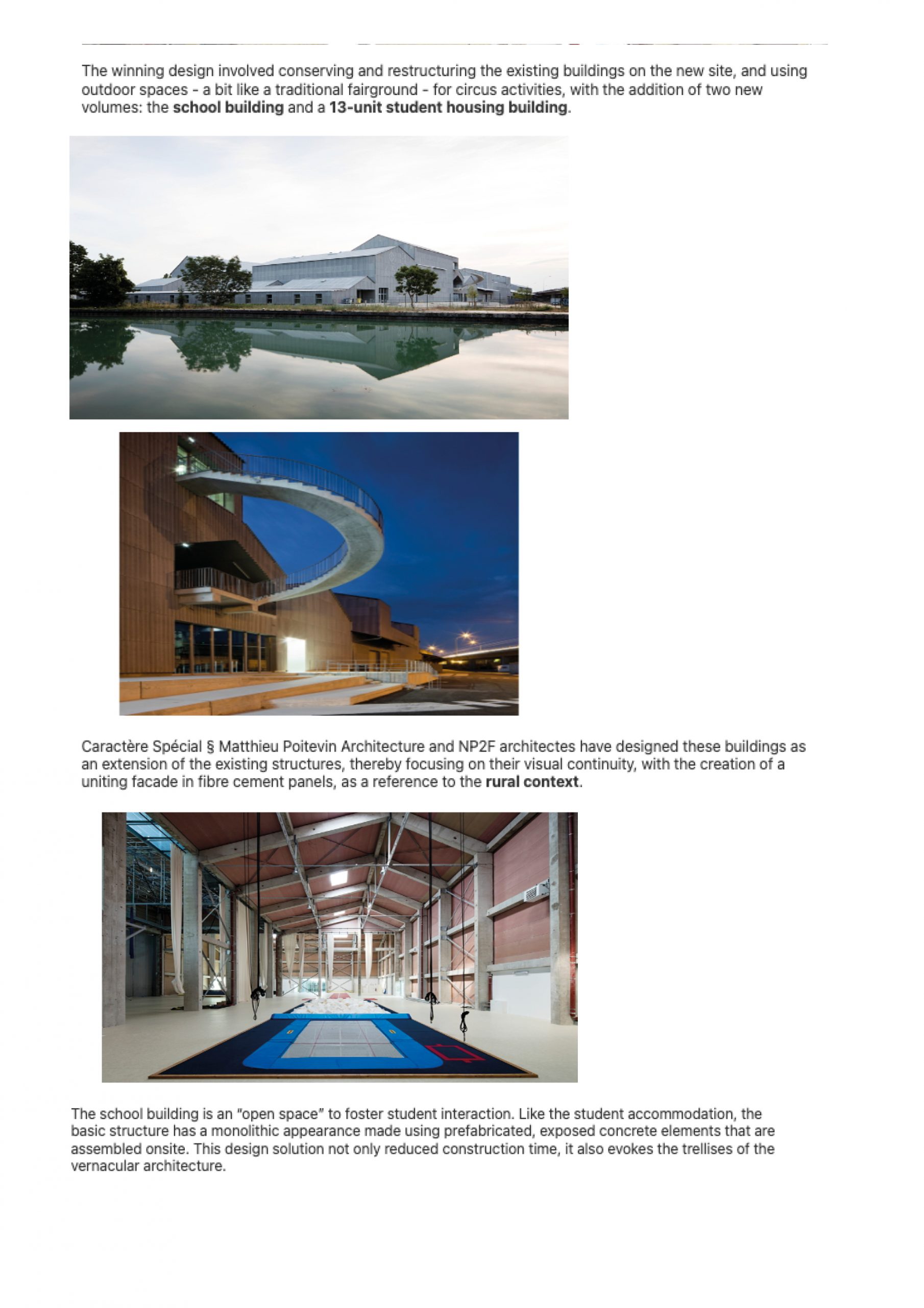 FLOORNATURE ARCHITECTURE & SURFACES_11.15_CNAC, architecture and circuses