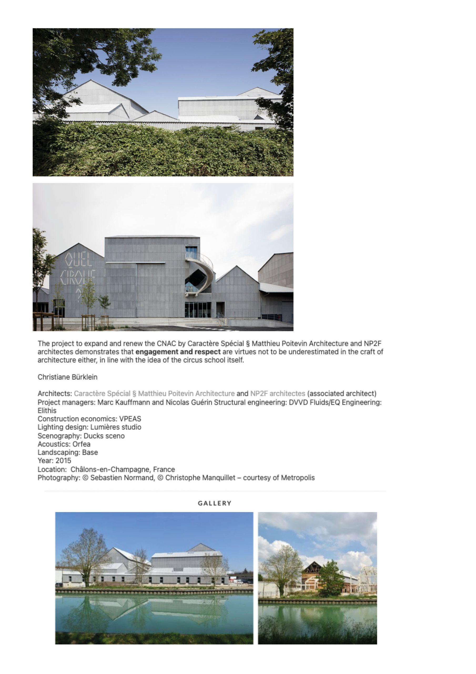 FLOORNATURE ARCHITECTURE & SURFACES_11.15_CNAC, architecture and circuses