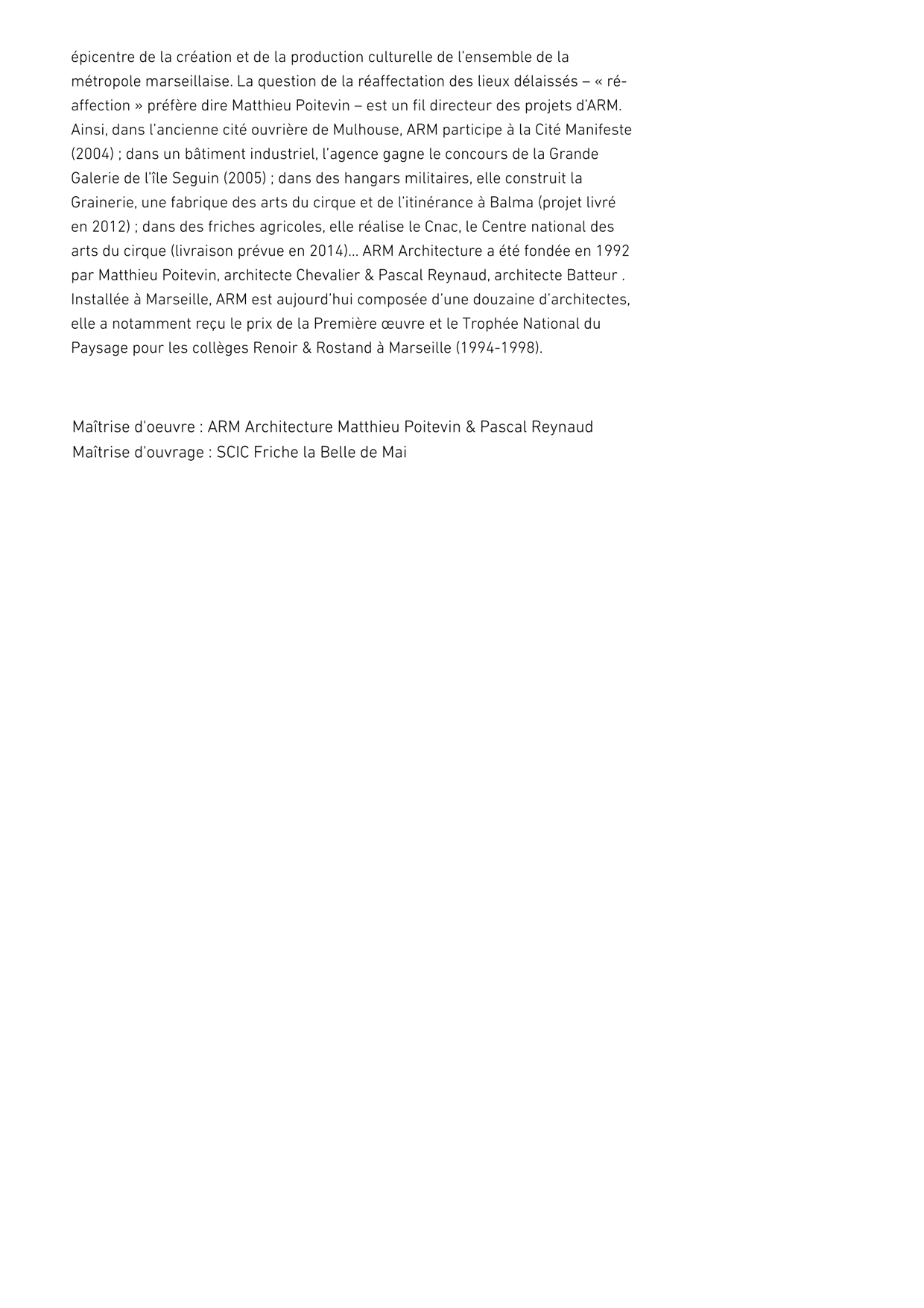 PAVILLON DE L’ARSENAL_31.01.13_Matthieu Poitevin, architecte frichier