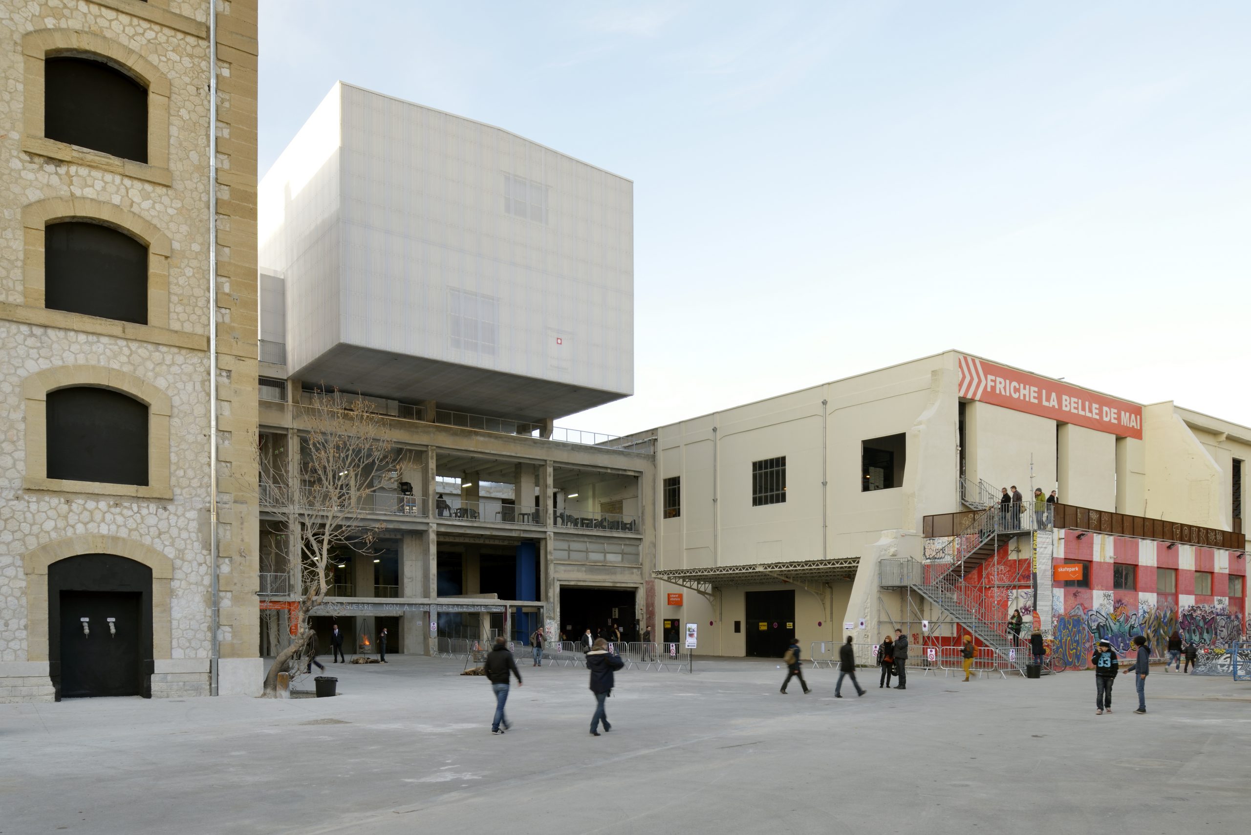 La friche de la Belle de Mai - un projet de Caractère Spécial Architecture Matthieu Poitevin
