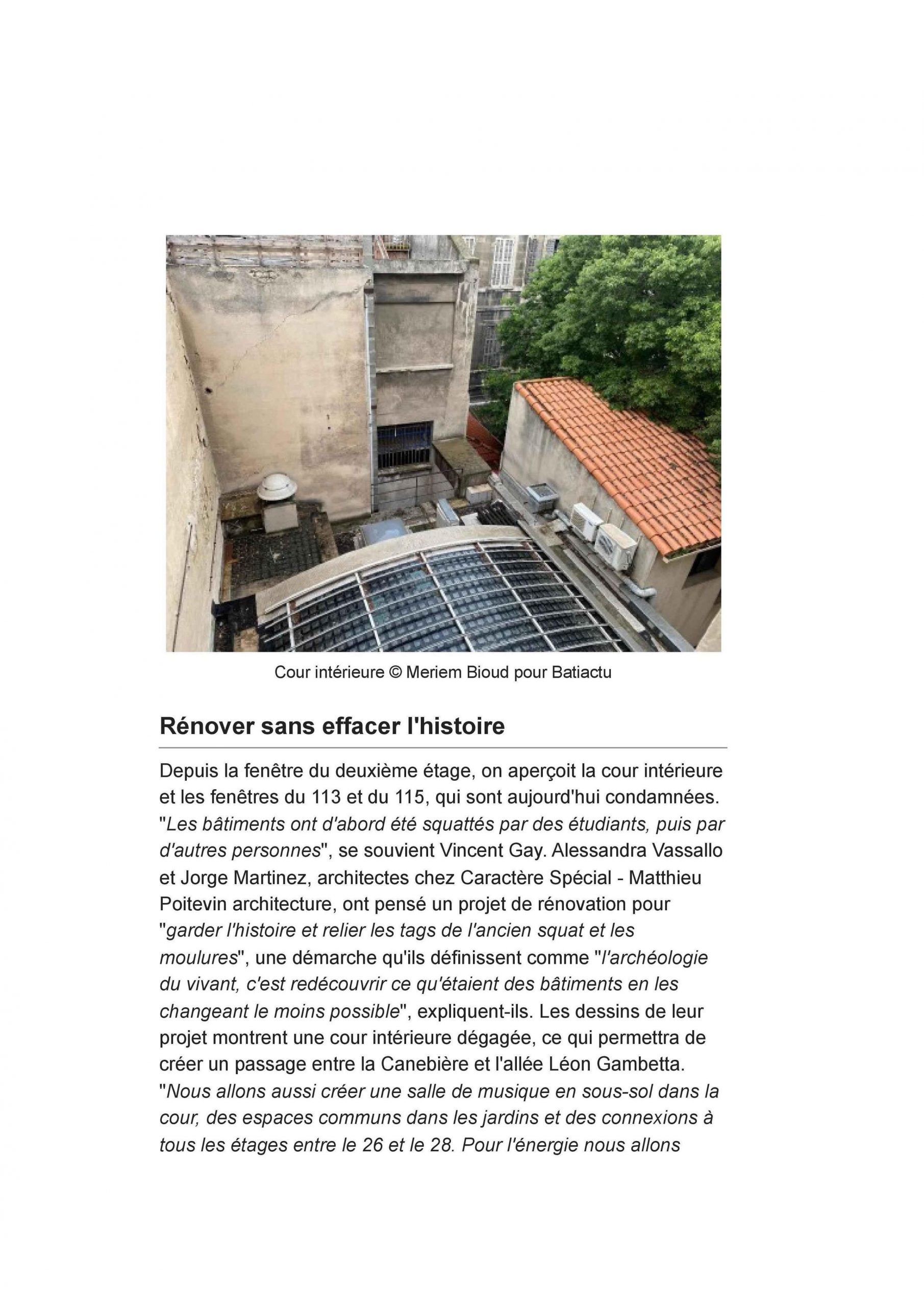 BATIACTU_06.06.24_À Marseille, un îlot dégradé de la Canebière transformé en temple de la culture urbaine