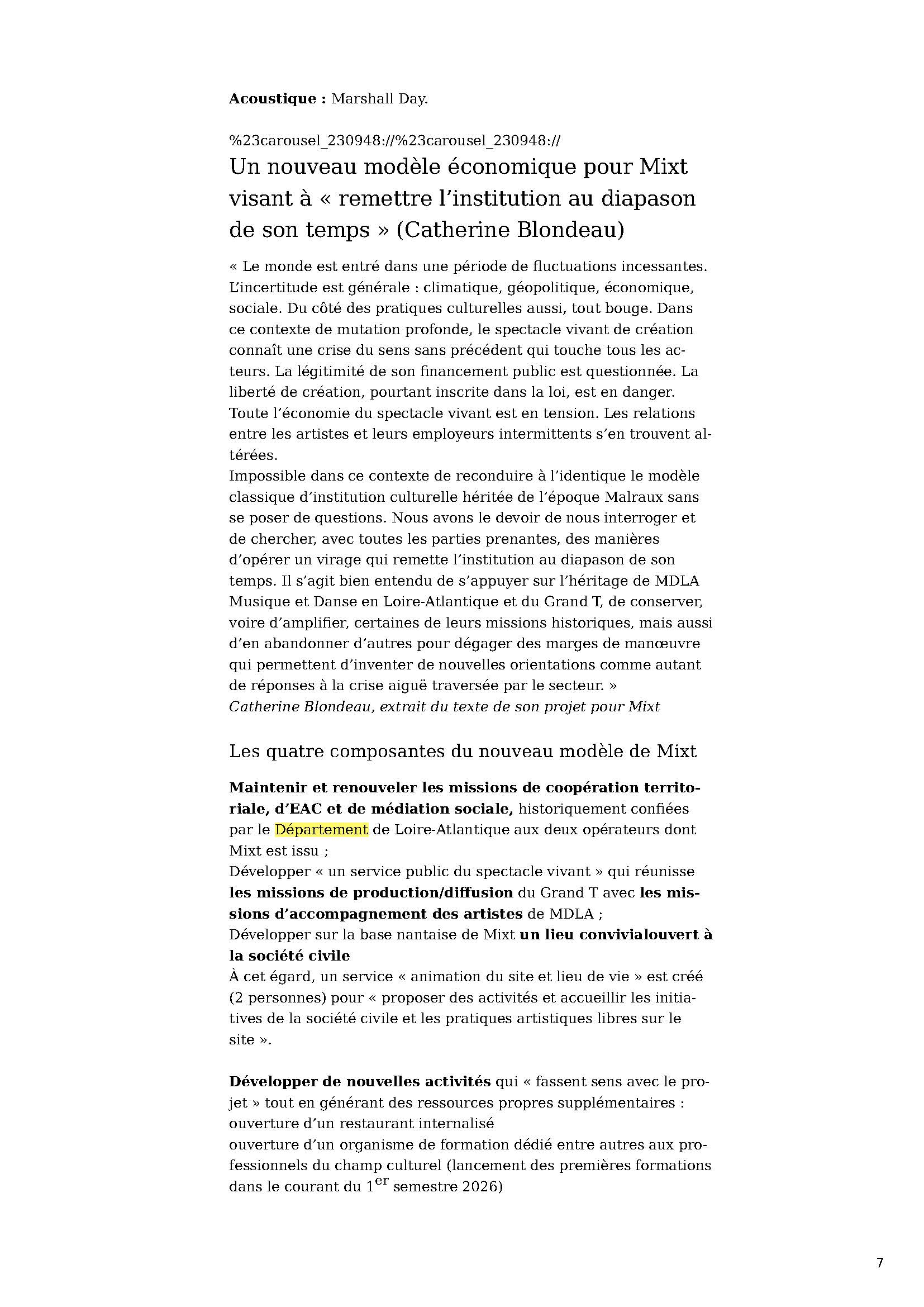 NEWS TANK CULTURE_06.10.25_Qu’il soit le lieu de toutes les mixités